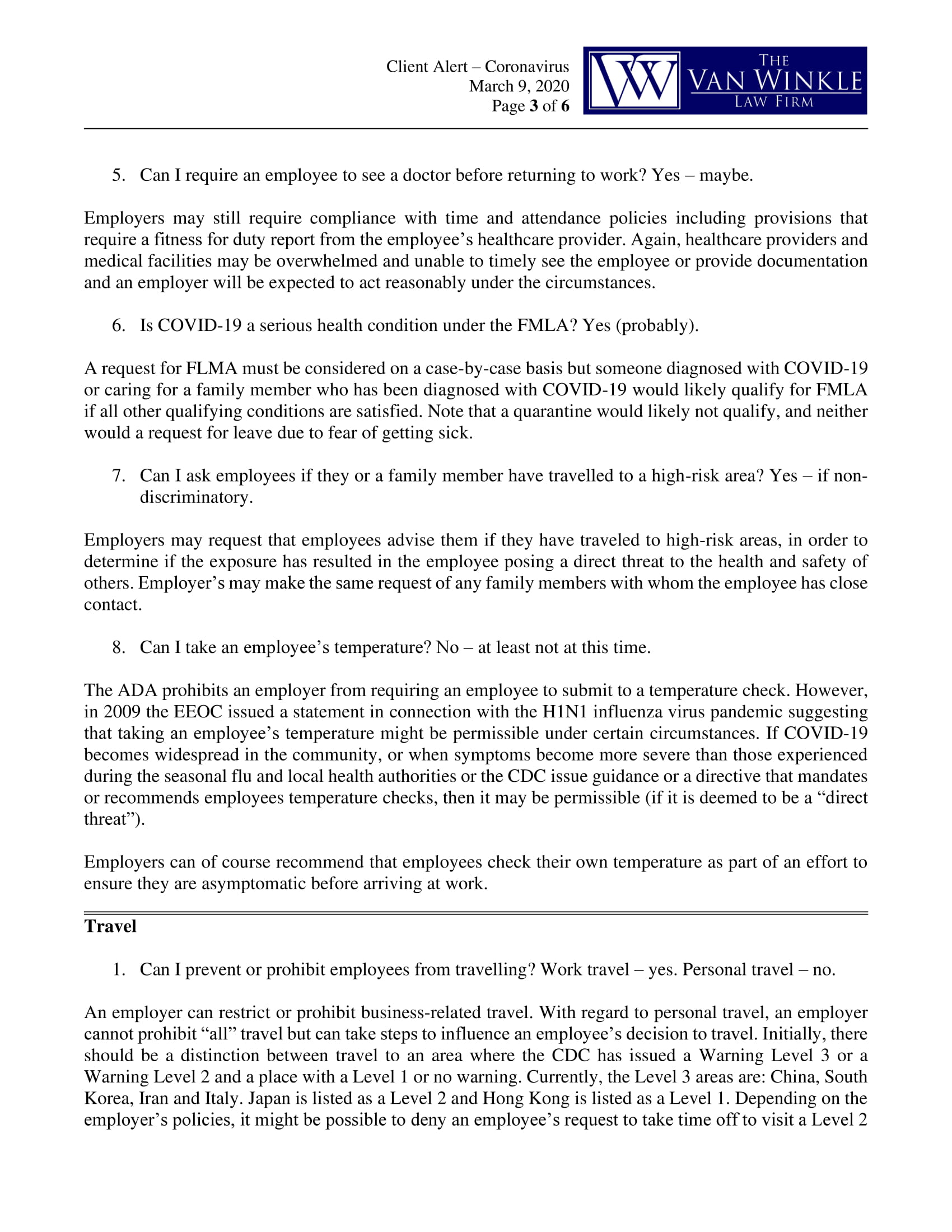 Employment Law Page 3