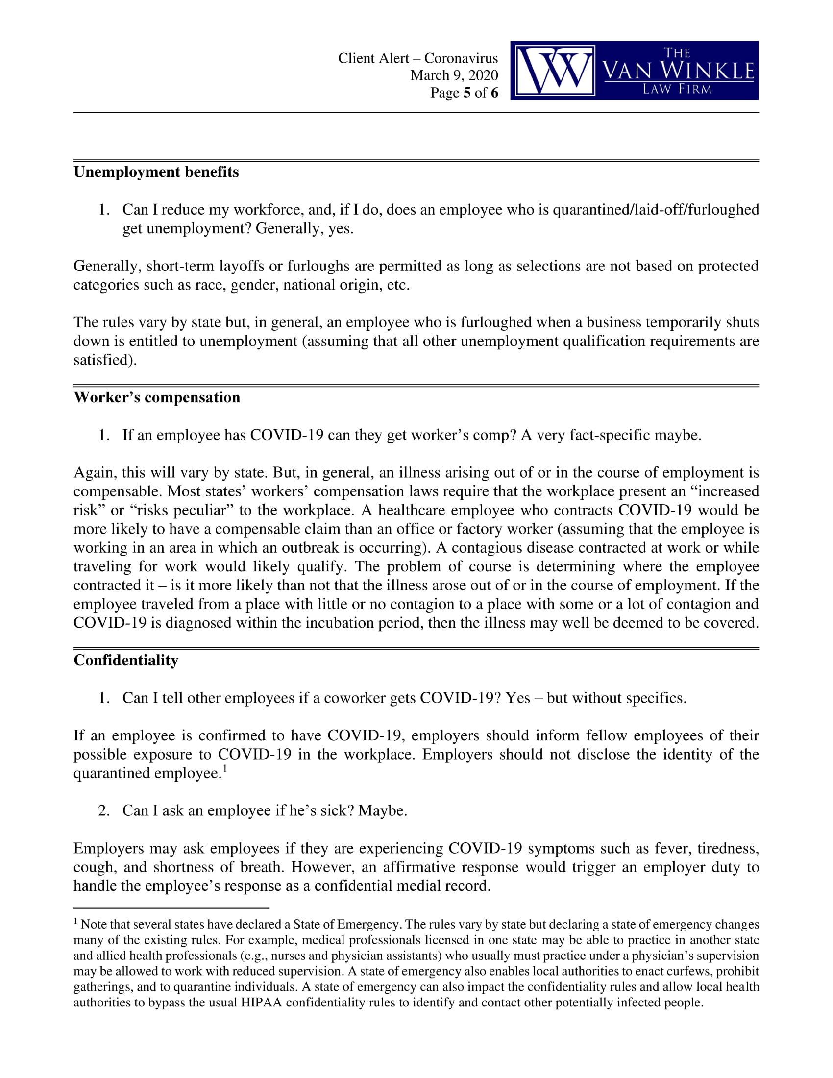 Employment Law Page 5