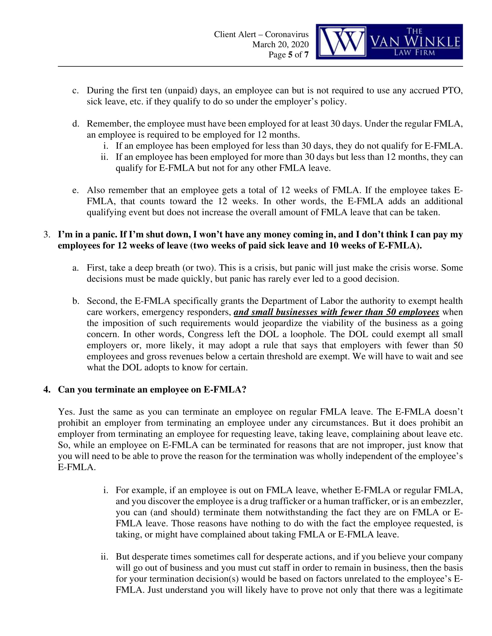 Image 5 for The Families First Coronavirus Response Act Supplement