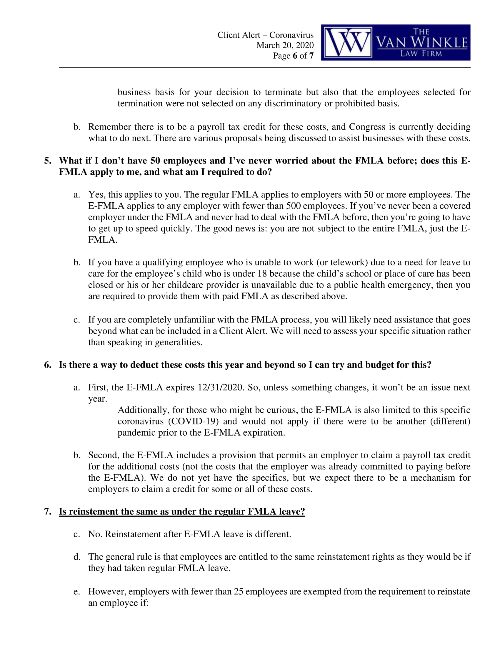 Image 6 for The Families First Coronavirus Response Act Supplement