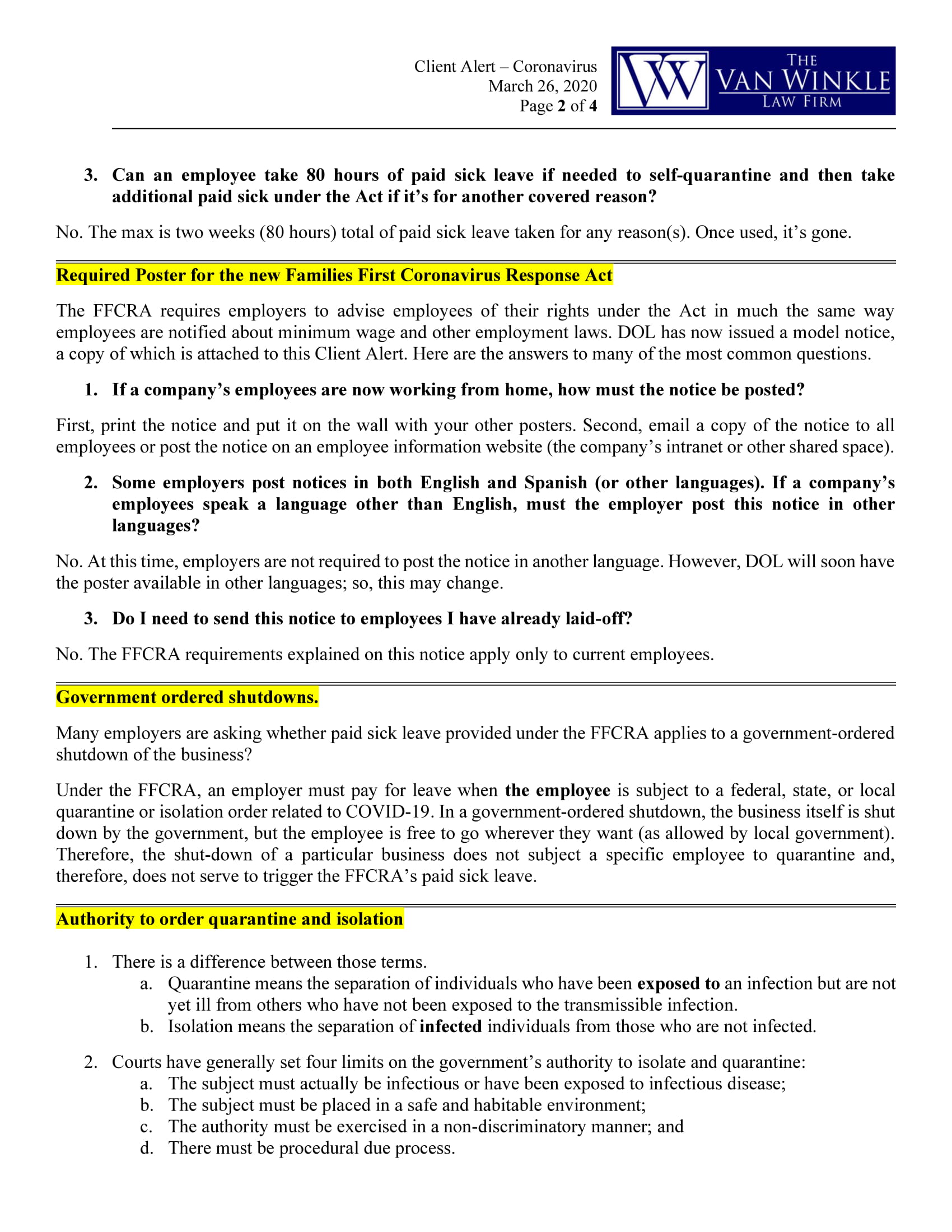 FFCRA Supplemental Guidance Page 2